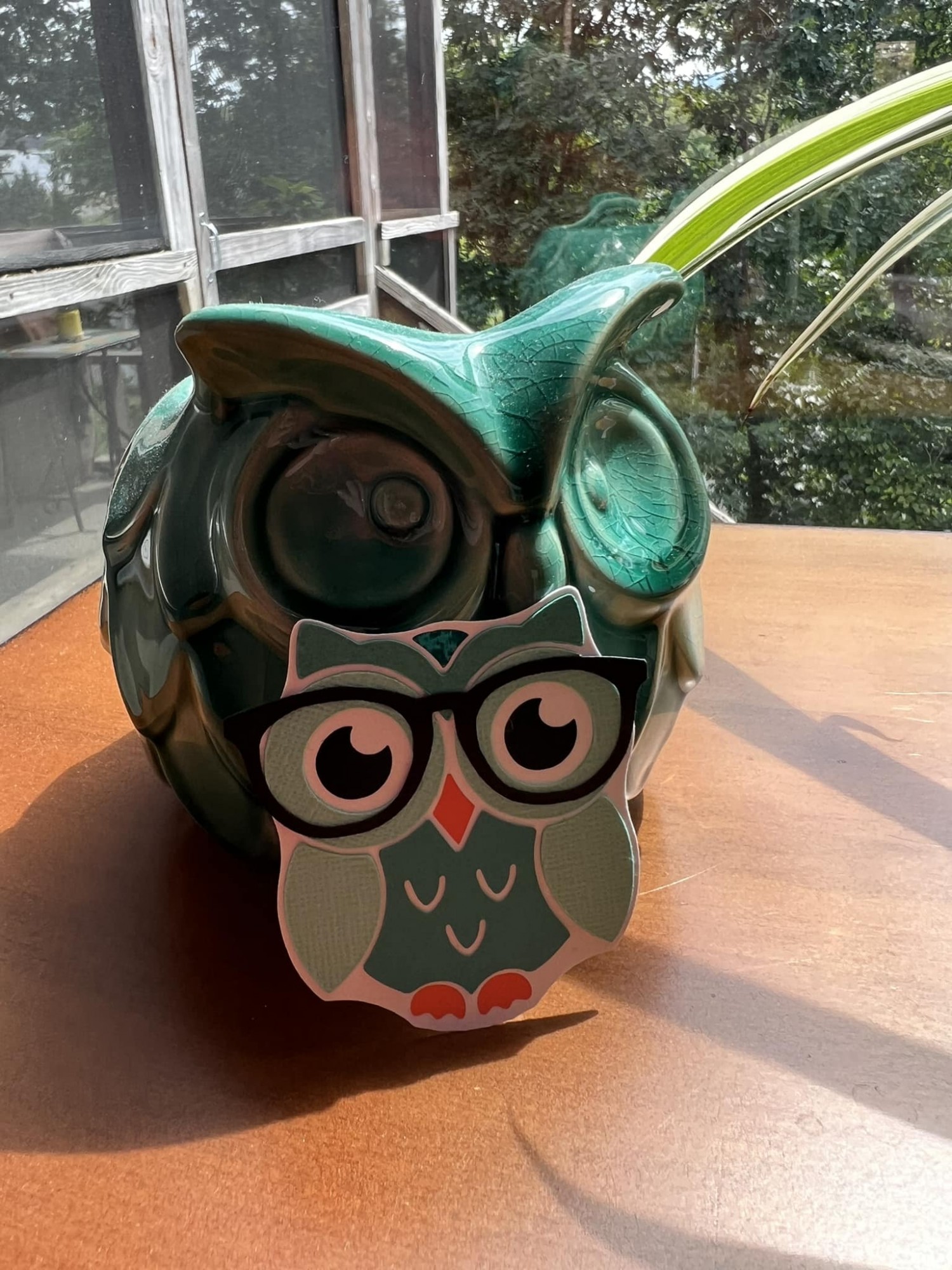 Owl with Glasses - CraftyRealtor
